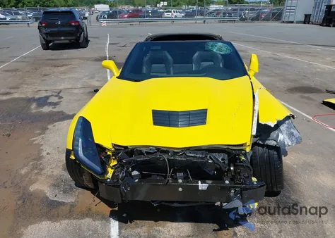2016 Chevrolet Corvette Stingray из США, поврежденный, VIN 1G1YB2D77G5111974